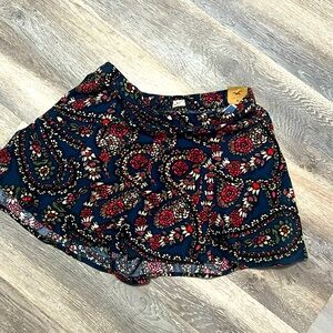 Hollister Paisley Skort